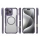 Leading Series MagSafe Silicone Case for iPhone 16 Pro Max, Purple
