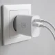 3Mk Protection FlowPower 25W Wall Charger, USB-C/USB-A, White