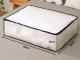 XL Clothes Storage Bag Organizer for Bedding, Blankets, and Comforters, 60x45x30 cm