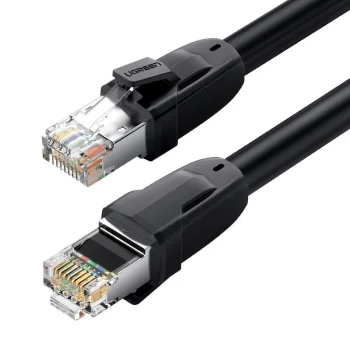 Ugreen Ethernet Patchcord Cable RJ45 Cat 8 T568B 2m, Black