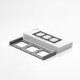 Sonoff Switch Frame 3-Gang M5-80 Smart Wall Switch Black