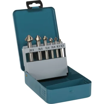 Makita D-42204 HSS Taper Countersink Set 90°, 6 pcs