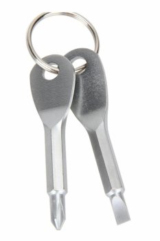 Phillips screwdriver key ring sil