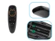G10 Air Mouse Remote with Microphone USB X9 for Smart TV PC, black