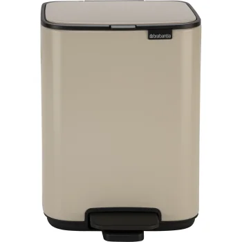 Brabantia Bo Pedal Bin 4L, Soft Beige