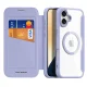 Dux Ducis Skin X Pro iPhone 16 Flip Case with MagSafe, Purple