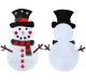 Felt snowman diy