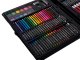Art Set Kit for Painting with Suitcase 168 pcs, black