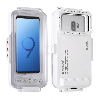 Puluz PU9100W Waterproof Case for USB-C Smartphones 45m, White