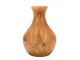Air Humidifier and Aroma Diffuser with RGB Backlight, USB, Light Brown