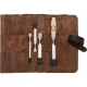 Kirschen Firmer Chisel Set with Leather Bag, 4 pcs (10, 16, 20, 26 mm)