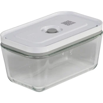 Stiklinis vakuuminis indas ZWILLING Fresh & Save M, 0.75 l, pilkas