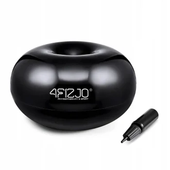 4FIZJO Donut Air Ball Gymnastic Ball Black