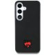 DKNY Leather Heart of NY Case for Samsung Galaxy S25, Black