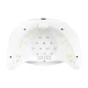 Glow S1 Dual Led UV Nail Lamp 168W, White / Gold