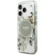 Guess IML Flower & Tonal Circle MagSafe case for iPhone 18 Pro Max / 17 Pro Max, green