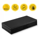 Folding Gymnastics Mat XL 4FIZJO, Black