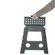 Folding Non-Slip Stool 39.5 cm, Dark Grey