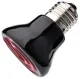 Infrared Heating Bulb for Terrarium 50W E27, Black