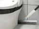 Floor scrubbing brush squeegee water scrubber powerful 2-in-1