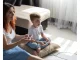 Retro TV Game Console with 620 Games and 2 Controllers, Grey