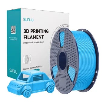 Sunlu PETG C 3D Printer Filament, Cyan