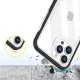 Hybrid Armor iPhone 14 Pro Max Case Clear 3in1, Black