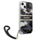 Guess Camo Strap Collection Case for iPhone 13 mini, Black