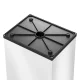 Hailo Big-Box Swing XL Waste Bin with Swing Lid 52 L, White