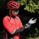 Rockbros Insulated Long Cycling Gloves, Size XL, Black and Gray