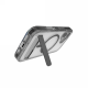 ZAGG Santa Cruz Snap KS MagSafe Case with Stand iPhone 17 - Clear and Black