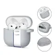 Tech-Protect Silicone Hook Case for AirPods 4 Gray