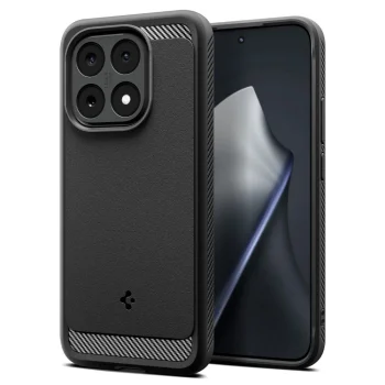 Spigen Rugged Armor Case for Xiaomi 15T, Black