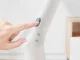 Electric Spin Scrubber Cleaning Brush with 6 Brush Heads, 110 cm