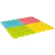 Sensory Puzzle Mat for Foot Massage (8 Pieces), Pastel Colors