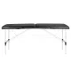 Activfizjo Komfort 2-Segment Folding Massage Table, Black