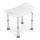 ModernHome Adjustable Shower Chair with Handles