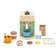 Gotel B70A Wooden Coffee Machine Play Set