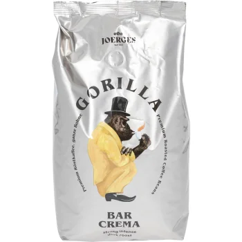 Joerges Espresso Gorilla Bar Crema Coffee Beans, 1 kg