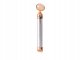 Kvarca vibro masažieris masieris sejai un kaklam ar diviem uzgaļiem | Rose Quartz Face and Neck Vibrating Massager...
