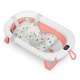 Foldable Baby Bath Tub with Thermometer & Newborn Insert Ricokids RK-287, white-pink