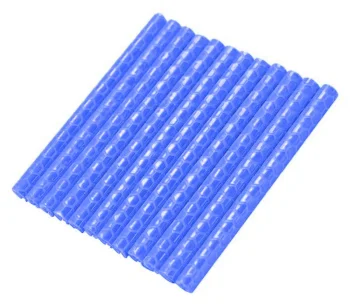 Reflective spoke tubes for bicycle, 12 pcs, blue