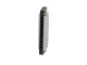 Diatonic Harmonica in Key of C with Case, 10 Holes, 20 Reeds, Silver-Black