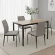 ModernHome NORD-O-BC Kitchen and Office Table, 120x60 cm