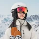 Qunature Black Kids Ski Goggles (Size M/L) - Black