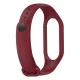 Telcon Strap for Xiaomi Mi Band 5 / Mi Band 6, Burgundy