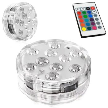 Waterproof Aquarium Jacuzzi Swimming Pool Water Illuminating LED RGB Light Lamp