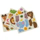 Magnetic Puzzle Book Safari Animals, 47 pcs