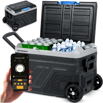 Berdsen Icemax 402 Compressor Car Refrigerator, 40L, Black