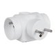 Maclean MCE213 Triple Socket, 2x16A, 1x6A, with Earth, White